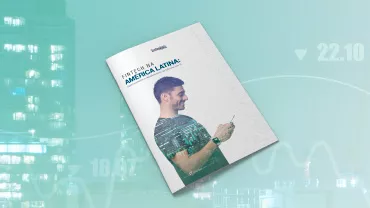 Portada de un informe titulado 'Estudio de la América Latina'.
