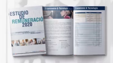 Portada y páginas internas del Estudio de Remuneración 2020.